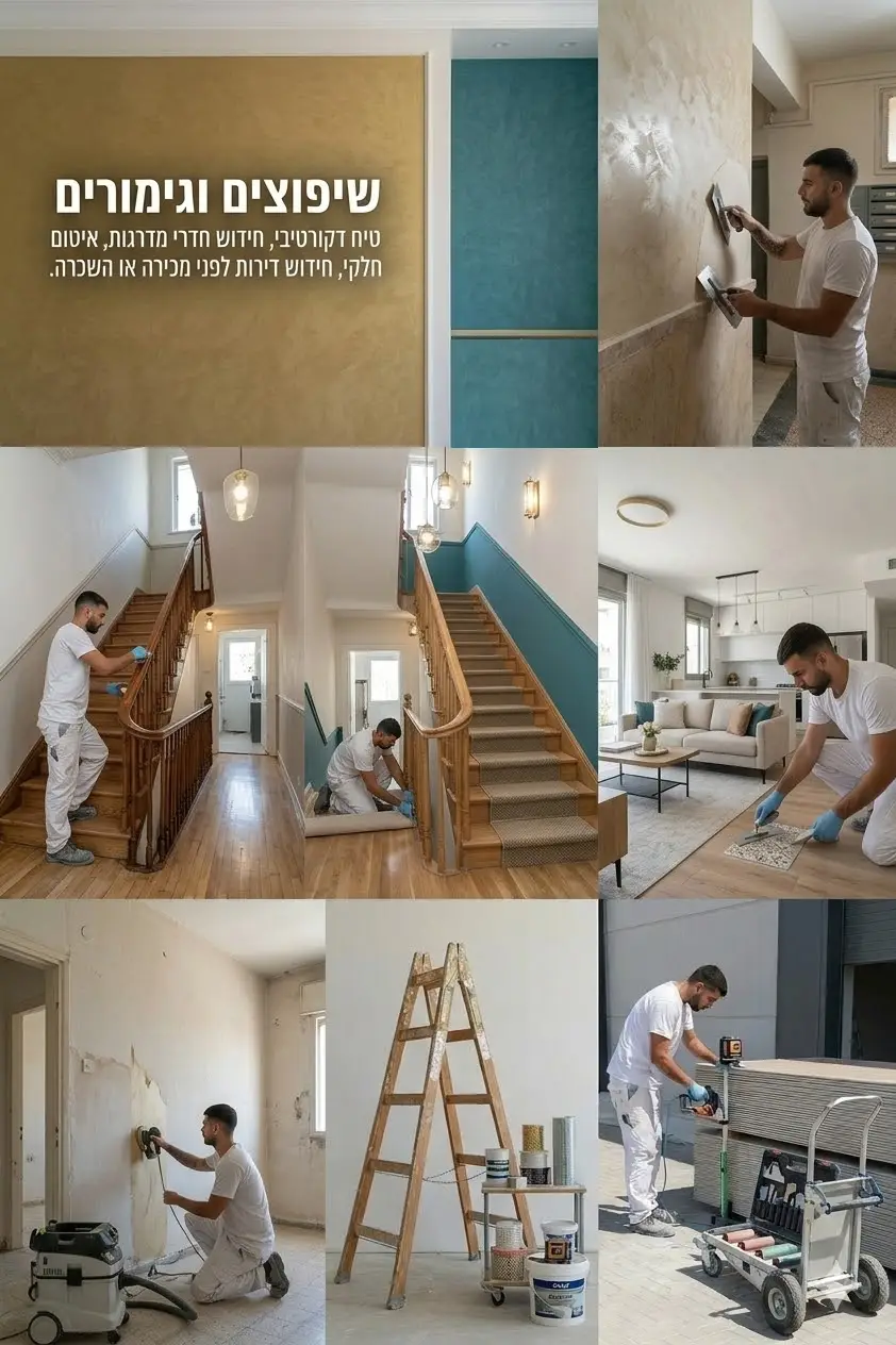 שיפוצים וגימורים